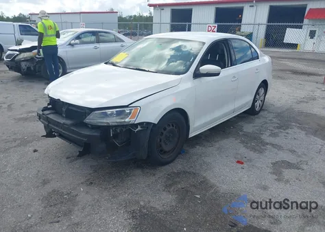 2013 Volkswagen Jetta 2.5L Se из США, поврежденный, VIN 3VWDP7AJ2DM407640